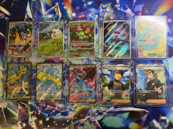 Journey Together 10 Card Lot | 2025 Pokemon| 4 IR's, 4 ex's, 2 Supporter's - Image 1