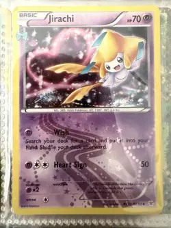 Pokemon Jirachi Radiant Collection Holo Rare Card RC13/RC32 Generations Mint - Image 1
