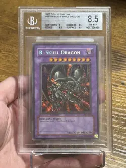 Yu-Gi-Oh! BPT-006 B. Skull Dragon Reverse Foil Error BGS 8.5 misprint - Image 1