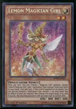 Lemon Magician Girl MVP1-ENS51 The Dark Side of Dimensions Movie Pack Secret - Image 1