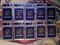 Lot of (10) PSA 10 Sequential One Piece English 1st Anniversary Set - Image 2