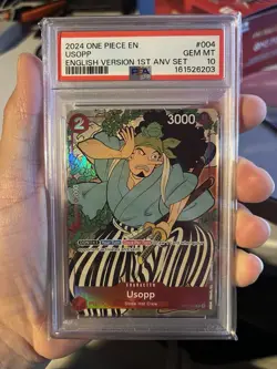 Lot of (10) PSA 10 Sequential One Piece English 1st Anniversary Set - Image 5