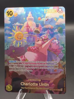 Charlotte Linlin (SP) OP03-114 Super Rare Wings of the Captain One Piece Foil NM - Image 1