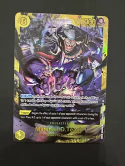 Marshall.D.Teach OP16-119 SEC One Piece TCG English Black Beard - Image 1