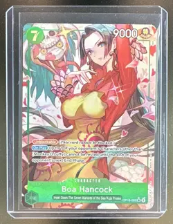 2026 One Piece The Time of Battle Boa Hancock #OP16-032 Alternate Art SP - Image 1