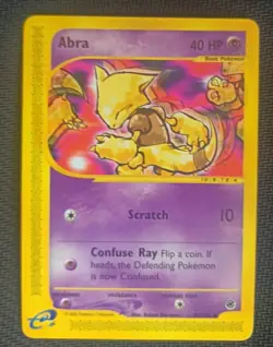 Abra 93/165 Common Expedition Base Set Pokemon Card LP - Image 1