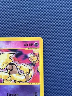 Abra 93/165 Reverse Holo Common Expedition Base Set Pokemon TCG Card - LP - Image 5