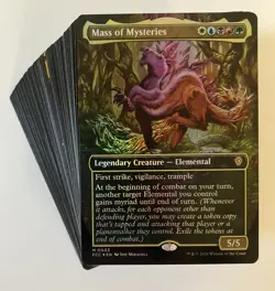 MTG Magic The Gathering WBURG Mass of Mysteries Budget 100 Card Commander Deck - Image 1