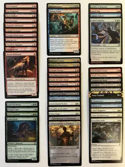 MTG Magic The Gathering WBURG Mass of Mysteries Budget 100 Card Commander Deck - Image 3