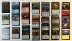 MTG Magic The Gathering WBURG Mass of Mysteries Budget 100 Card Commander Deck - Image 5