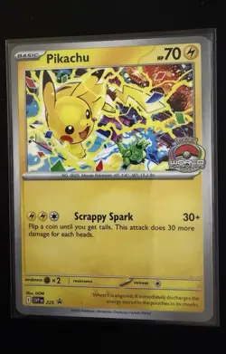 Pokemon TCG World Championships 2025 SVP 225 Pikachu - Image 1