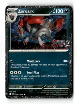 Zoroark (White Flare Stamped) 062/086 Miscellaneous Cards & Products Rare NM - Image 1