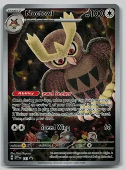 Pokemon TCG Noctowl SV: Scarlet & Violet Promo Cards 141 NM - Image 1