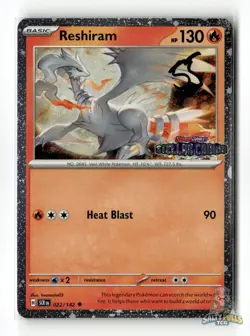 Reshiram (Stellar Crown Stamped) 022/142 Miscellaneous Cards & Products NM - Image 1