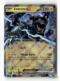 Zekrom ex (Black Bolt Stamped) 034/086 Miscellaneous Cards & Products NM - Image 1