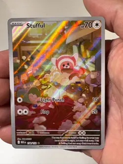 Stufful 154/132 Mega Evolution Pokemon Card TCG - Image 1