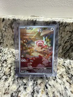 Stufful 154/132 Pokemon TCG Card Holo - Image 1