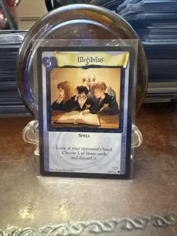 Harry Potter Trading Card Game Illegibilus Spell 92/116 PROMO Beautiful Card - Image 1