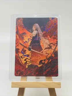 Nibelheim Aflame - Art Series 35/53 - Final Fantasy MTG - Sephiroth Card - Image 1