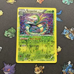 Serperior RC3/RC25 LP -Radiant Collection Pokemon Card- Legendary Treasures (3z) - Image 1