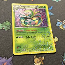 Serperior RC3/RC25 LP -Radiant Collection Pokemon Card- Legendary Treasures (3z) - Image 3