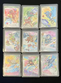 First Partner Illustration Collection Series 1 – Full Set of 9 Promo Cards ✨ - Image 1