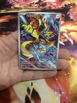 Zeraora 151/142 Illustration Rare IR Near Mint NM SV07: Stellar Crown Pokemon - Image 1