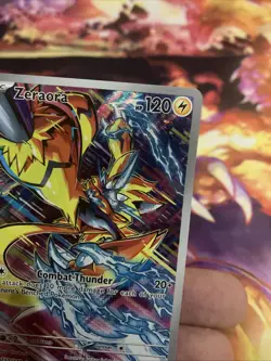 Zeraora 151/142 Illustration Rare IR Near Mint NM SV07: Stellar Crown Pokemon - Image 4