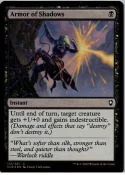 Armor of Shadows - C - Commander Legends: Battle for Baldur's Gate - 112 - NM - - Image 1
