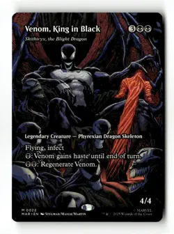 Venom, King in Black - Skithiryx, the Blight Dragon (Borderless) 22 Legal NM - Image 2