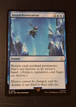 Desynchronization 16 ACR Universes Beyond: Assassin's Creed Magic MTG NM - Image 1