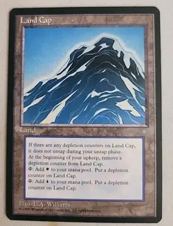 Land Cap Ice Age Regular NM Near Mint MTG - Image 1