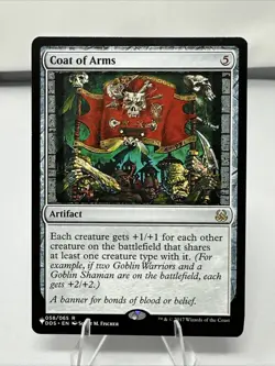 Coat of Arms Light Play, English Magic the Gathering MTG The List - Image 1