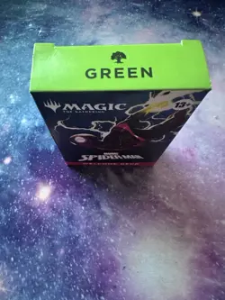 Magic The Gathering Spider-Man Miles Welcome Deck SDCC 2025 Hasbro - GREEN DECK - Image 2