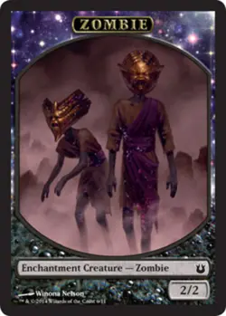 Zombie Token NM, English MTG Born of the Gods - Image 1