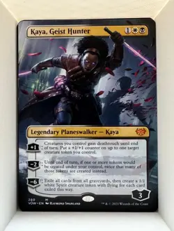 Kaya, Geist Hunter (Borderless) M Innistrad: Crimson Vow 280 NM - Image 1