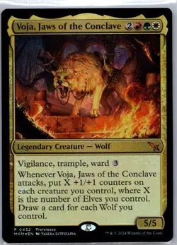 Light Play x 1 Voja, Jaws of the Conclave - Foil Murders at Karlov Manor - Image 1