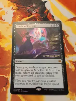 MTG Foil Prerelease War of the Spark PWAR Finale of Eternity MINT - Image 1