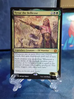 MTG Tyvar the Bellicose, NM-Mint, English March of the Machine: The Aftermath - Image 1