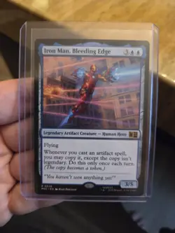 Magic Marvel Super Heroes Iron Man Bleeding Edge R0626 Sharp Invest Hot 🔥 - Image 1
