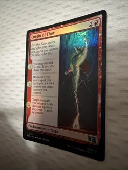 Origin of Thor Commander: Marvel Super Heroes Foil Mtg M/NM - Image 3