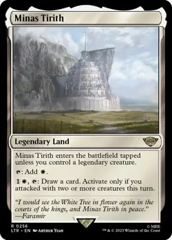 MTG Minas Tirith ** The Lord of the Rings: Tales of Middle-earth ** English - Image 1