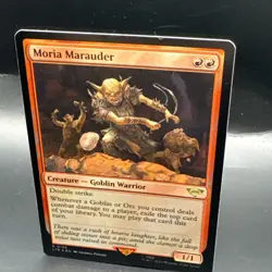 MTG Moria Marauder. The Lord of the Rings: Tales of Middle-Earth. Foil R0138 - Image 2