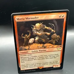 MTG Moria Marauder. The Lord of the Rings: Tales of Middle-Earth. Foil R0138 - Image 3