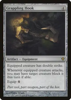 MTG Grappling Hook ** Zendikar ** English - Image 1