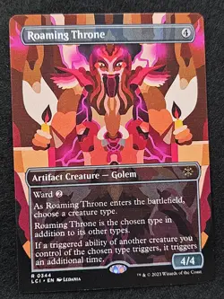 MTG: Lost Caverns of Ixalan - Roaming Throne (Borderless) - Image 1
