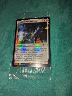 Cloud, Midgar Mercenary Promo FOIL Sealed & Game Code NM MTG Final Fantasy - Image 1