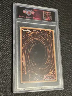 Yugioh DSG GEM MINT 10 Crystal Clear Wing Synchro Dragon Ghost Rare LED8-EN005 - Image 2