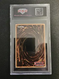 Yugioh DSG GEM MINT 10 Crystal Clear Wing Synchro Dragon Ghost Rare LED8-EN005 - Image 4