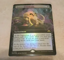 Ripples of Undeath Extended Art FOIL Modern Horizons 3 MTG MINT - Image 1